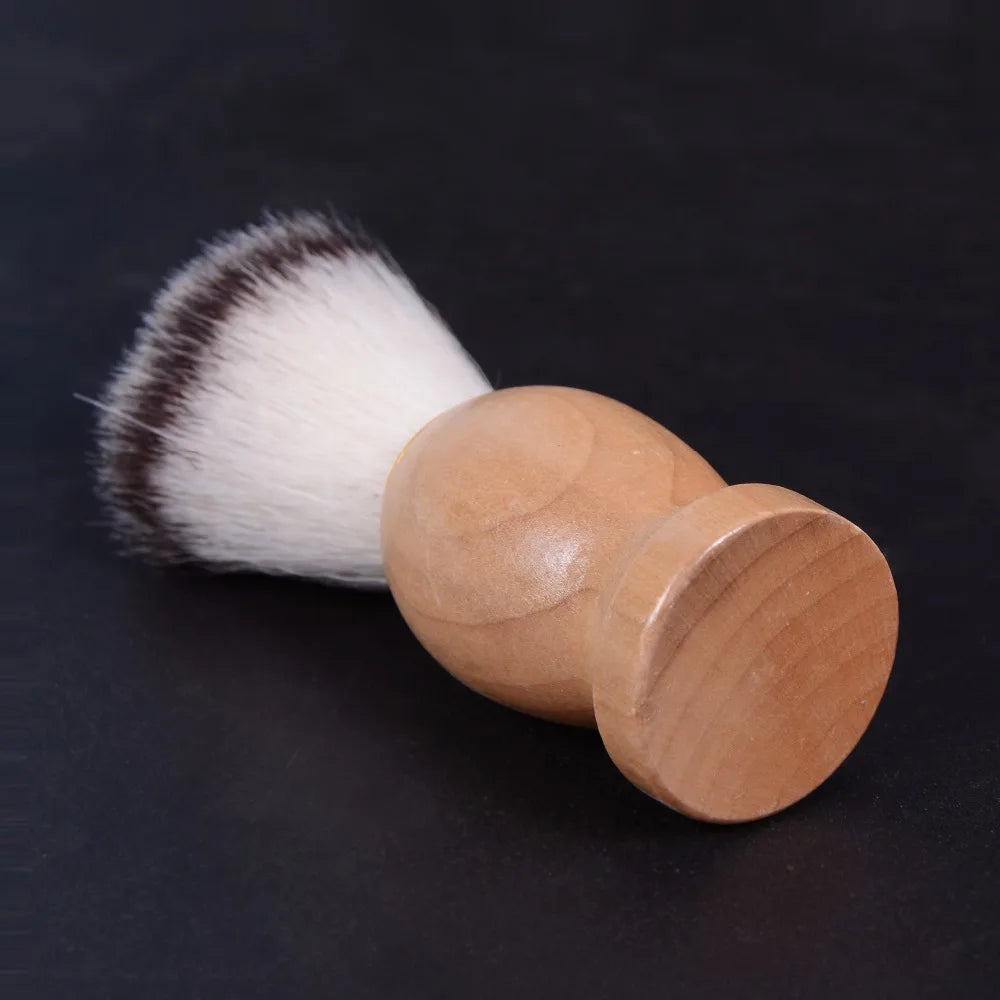 1 pc Shaving Brushe for Men Soft Fibres Salon Cleaning Neck Face Hair Remove Tools Dust Brush Barber Styling Tools