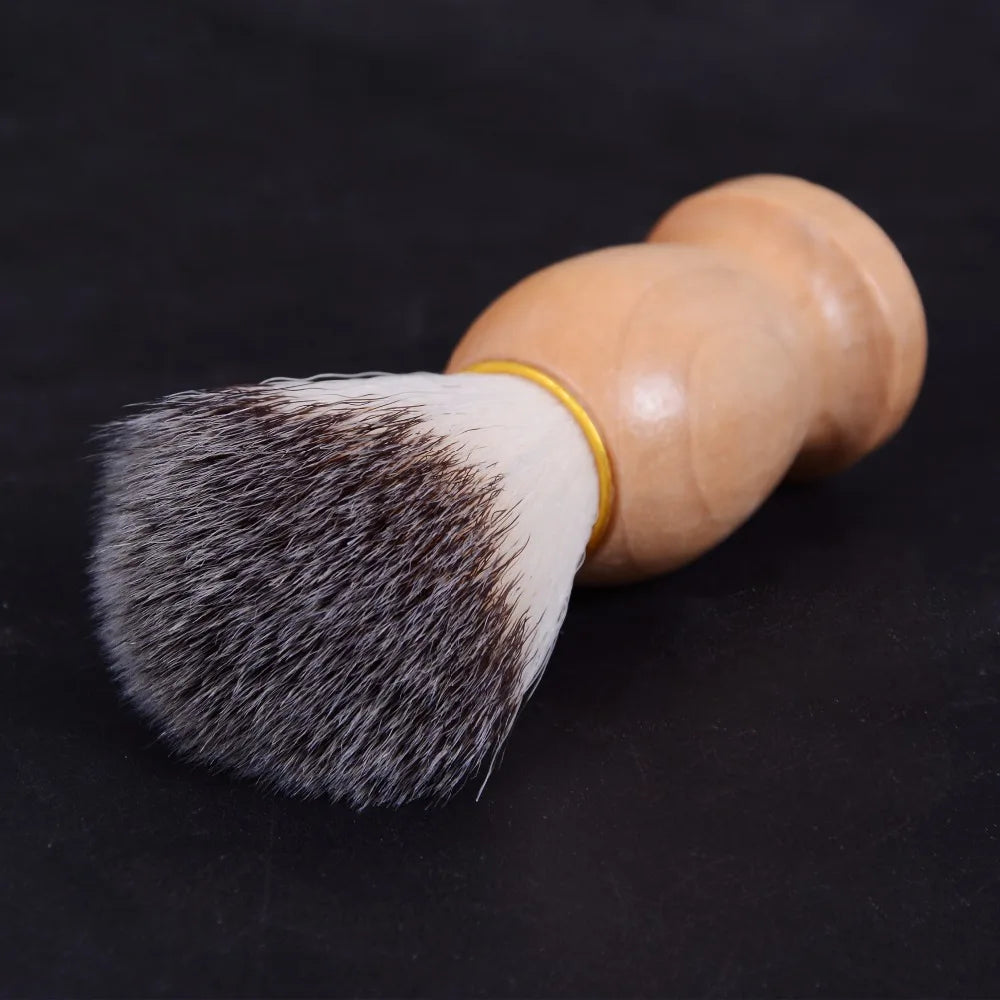 1 pc Shaving Brushe for Men Soft Fibres Salon Cleaning Neck Face Hair Remove Tools Dust Brush Barber Styling Tools