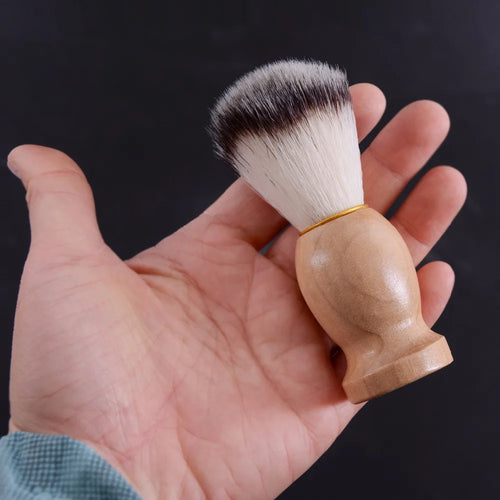 1 pc Shaving Brushe for Men Soft Fibres Salon Cleaning Neck Face Hair Remove Tools Dust Brush Barber Styling Tools