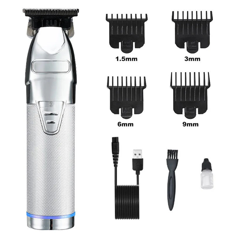 Professional Barber Beard Trimmer Professional Stylist And Barber Scissors USB-C Cordless Hair Trimmer