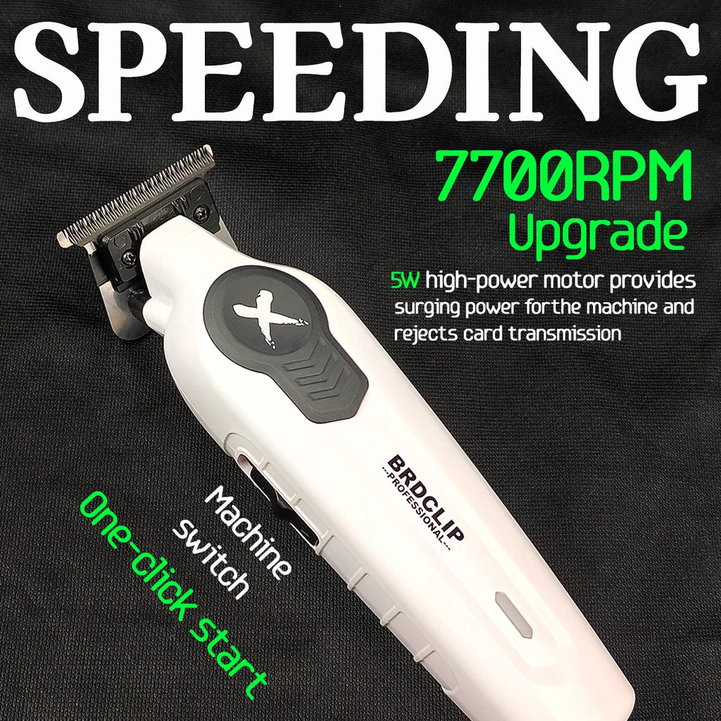 Professional Barber Kit BRDCLIP PROBarbers Hair Clipper High Power Motor S1090 7500RPM FA1T 7700RPM 609 10000RPM DLC Blade