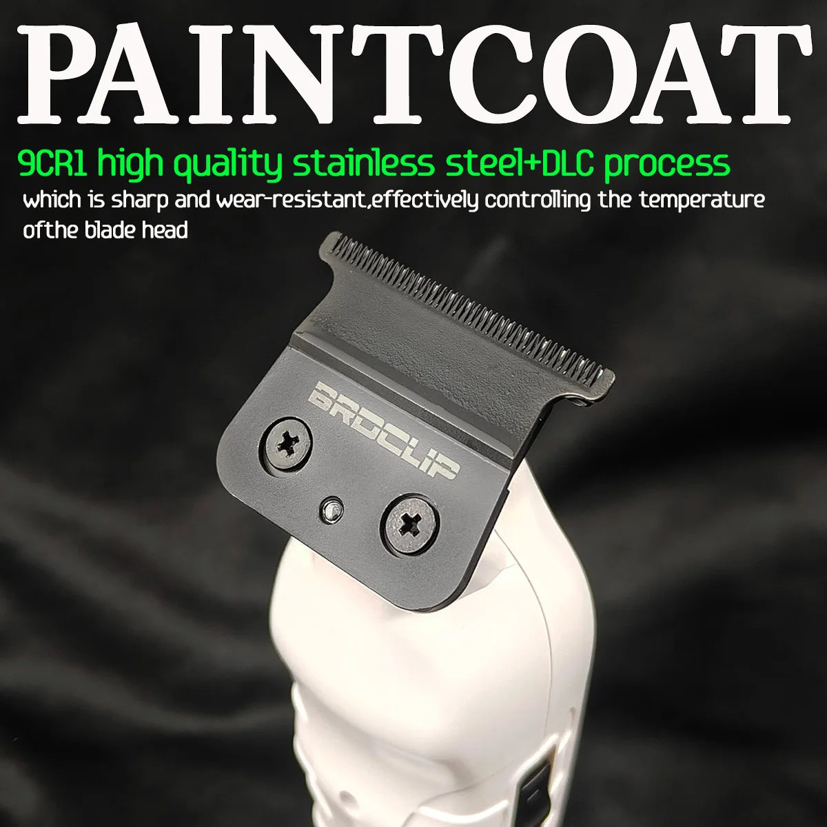 Professional Barber Kit BRDCLIP PROBarbers Hair Clipper High Power Motor S1090 7500RPM FA1T 7700RPM 609 10000RPM DLC Blade