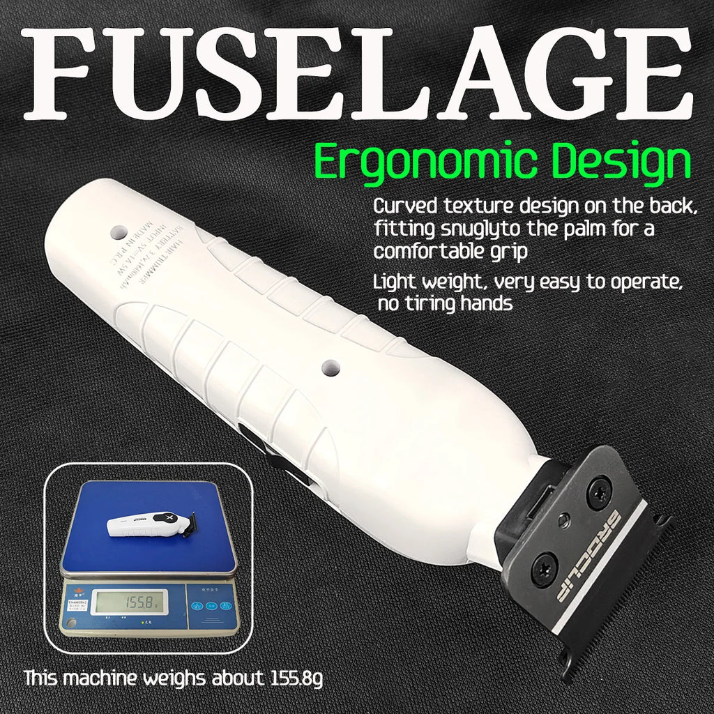 Professional Barber Kit BRDCLIP PROBarbers Hair Clipper High Power Motor S1090 7500RPM FA1T 7700RPM 609 10000RPM DLC Blade