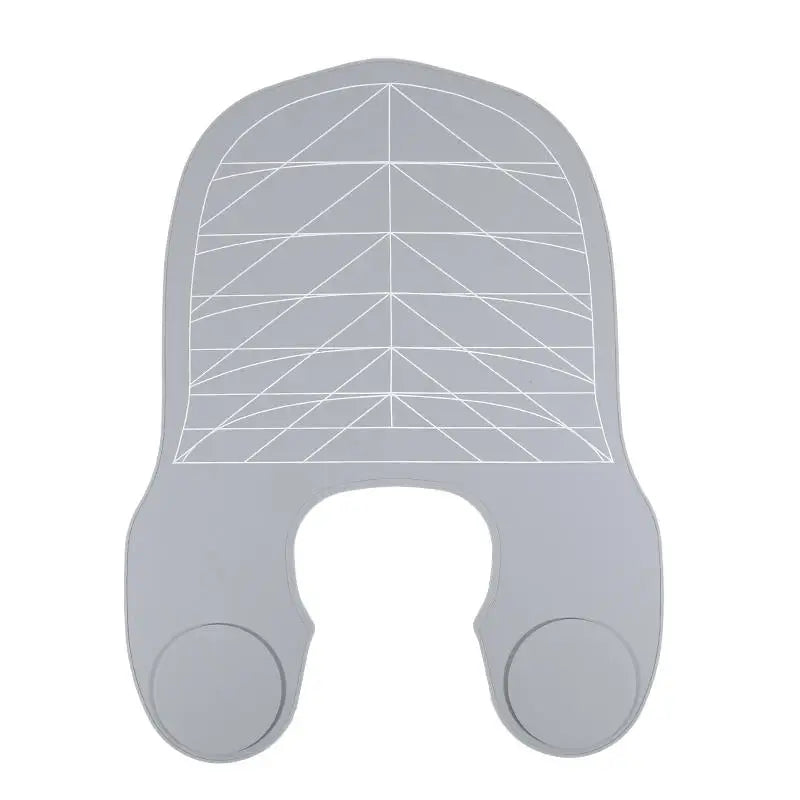 Hair Dyeing Cloak Tools Black Barber Silicone Hairdressing Coloring Collar Salon Waterproof Hair Cutting Cape Pro Barbershop