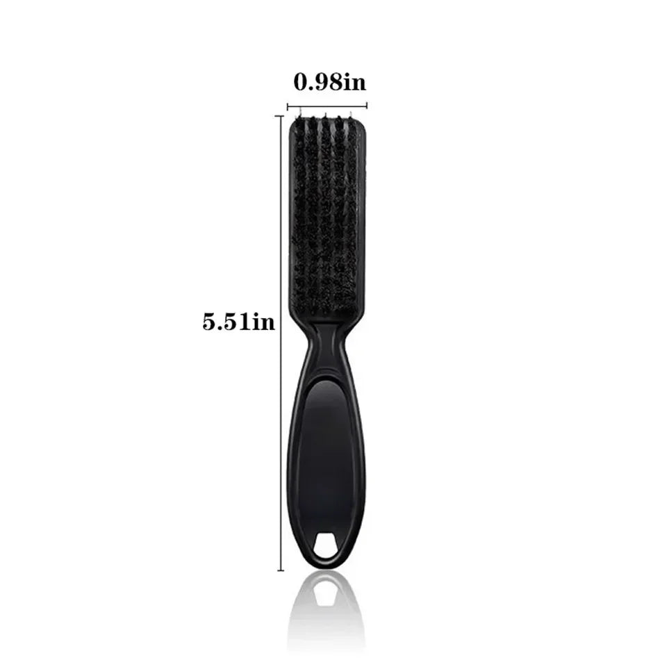 Men Beard Brush Professional barbershop Moustache Cleaning Brush Hairdressing Anti Static Barber Hair Styling Comb Shaving Tools