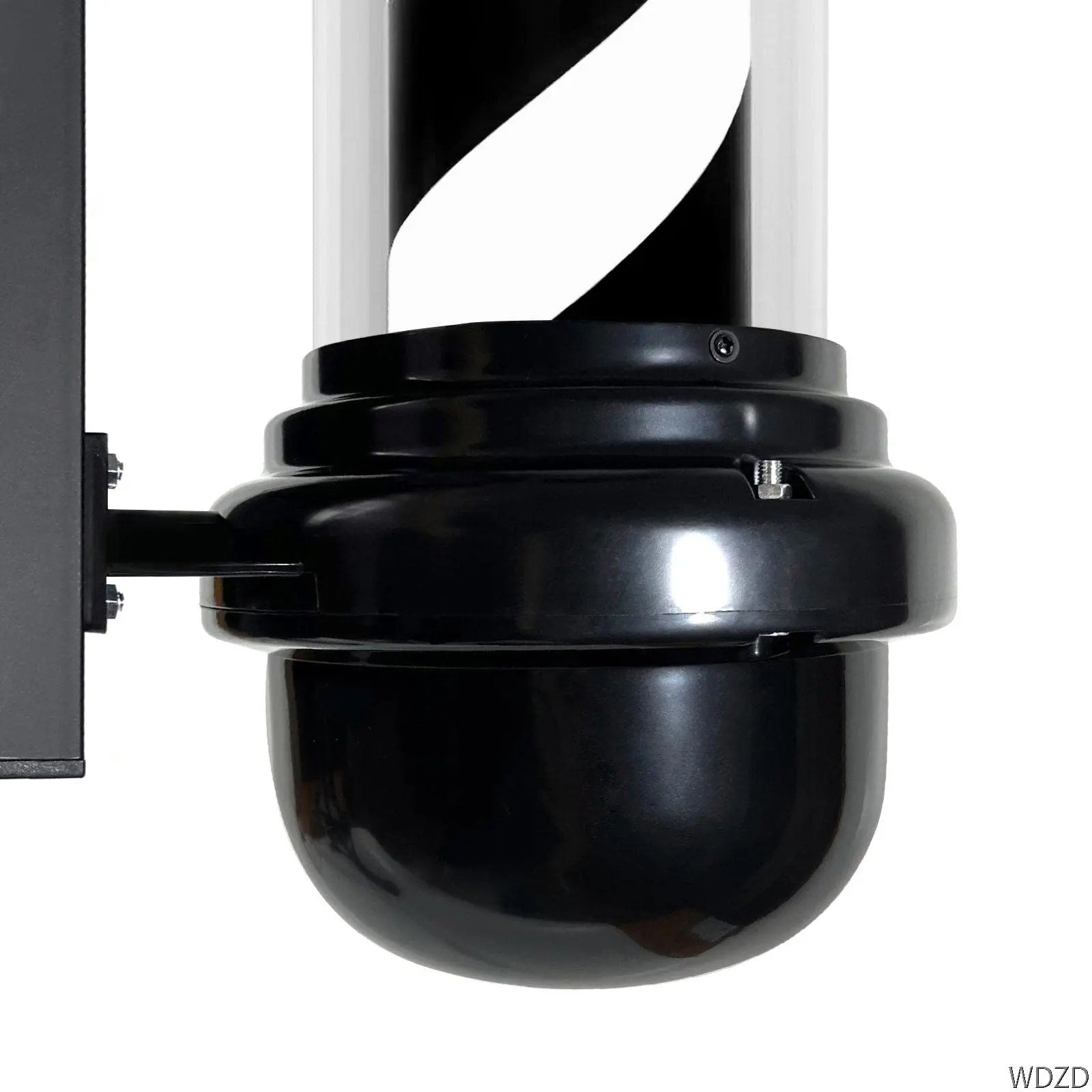 Barber Pole Light Hair Salon Open Sign 27'' Barber Shop Rotating LED Strips IP54 Waterproof Save Energy Wall Mount Lights