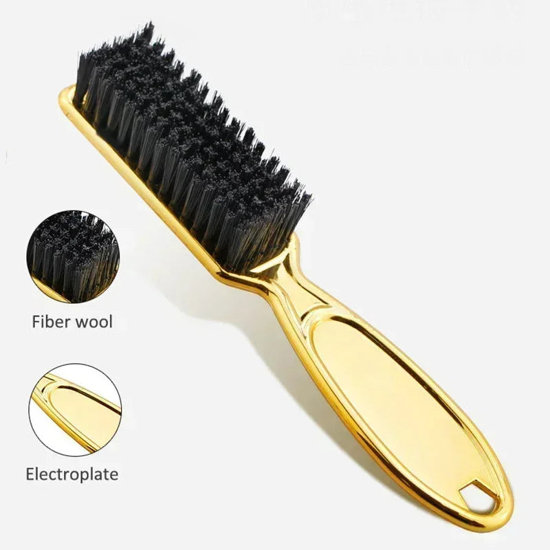 Men Beard Brush Professional barbershop Moustache Cleaning Brush Hairdressing Anti Static Barber Hair Styling Comb Shaving Tools