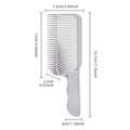 Hair Cutting Combs for Barber Gradient Blending Flat Top Salon haircut Comb brush professional Hair styling  tools barbershop