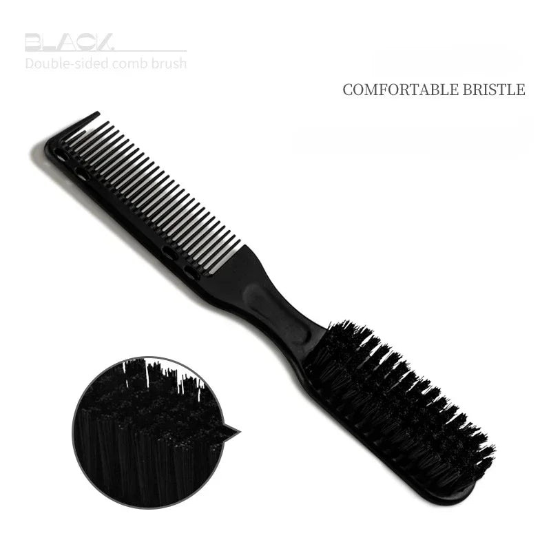 Men Beard Brush Professional barbershop Moustache Cleaning Brush Hairdressing Anti Static Barber Hair Styling Comb Shaving Tools
