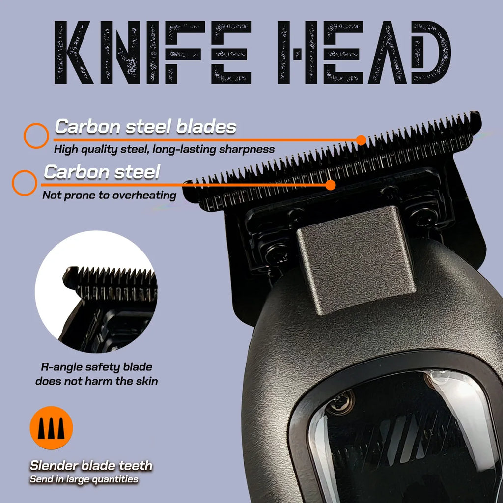 NEW Barbershop Professional 10000RPM 633E 9000RPM 633T Hair Clipper BRDCLIP High-speed DLC Blade Electric Charging Base Trimmer