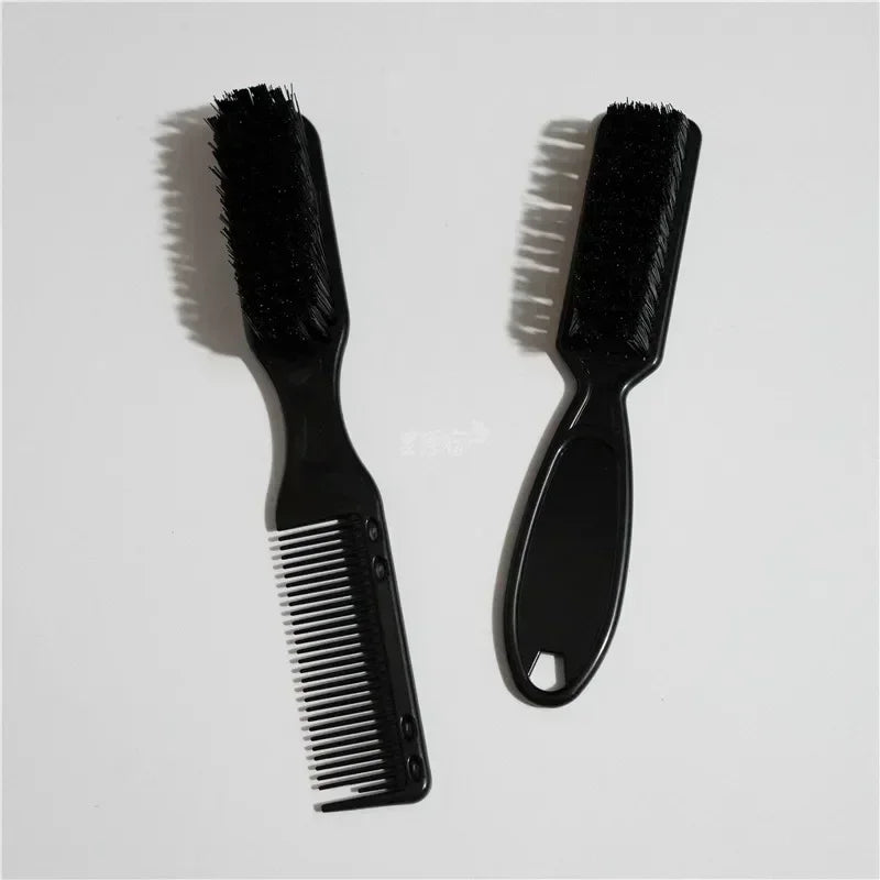 Men Beard Brush Professional barbershop Moustache Cleaning Brush Hairdressing Anti Static Barber Hair Styling Comb Shaving Tools