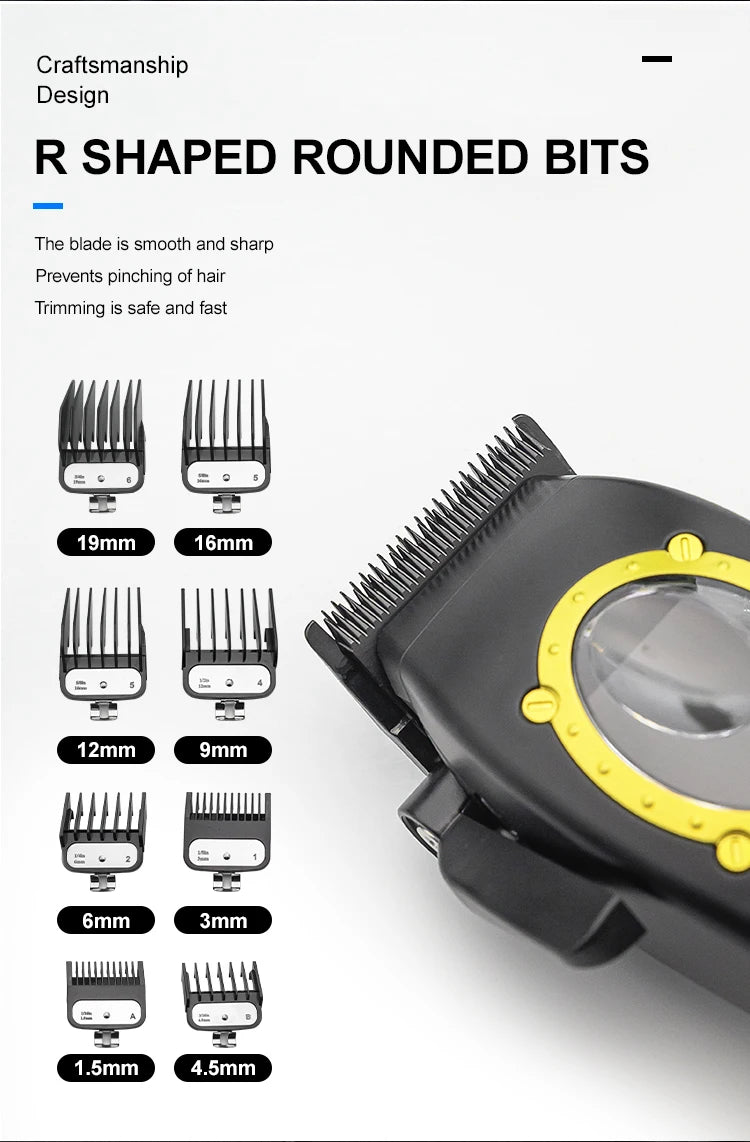 Professional Manufacturer Barber Electric Hair Clippers Set Professional Barber Hair Clippers Cordless Electric hair clipper