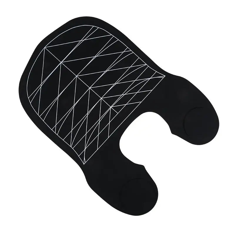 Hair Dyeing Cloak Tools Black Barber Silicone Hairdressing Coloring Collar Salon Waterproof Hair Cutting Cape Pro Barbershop