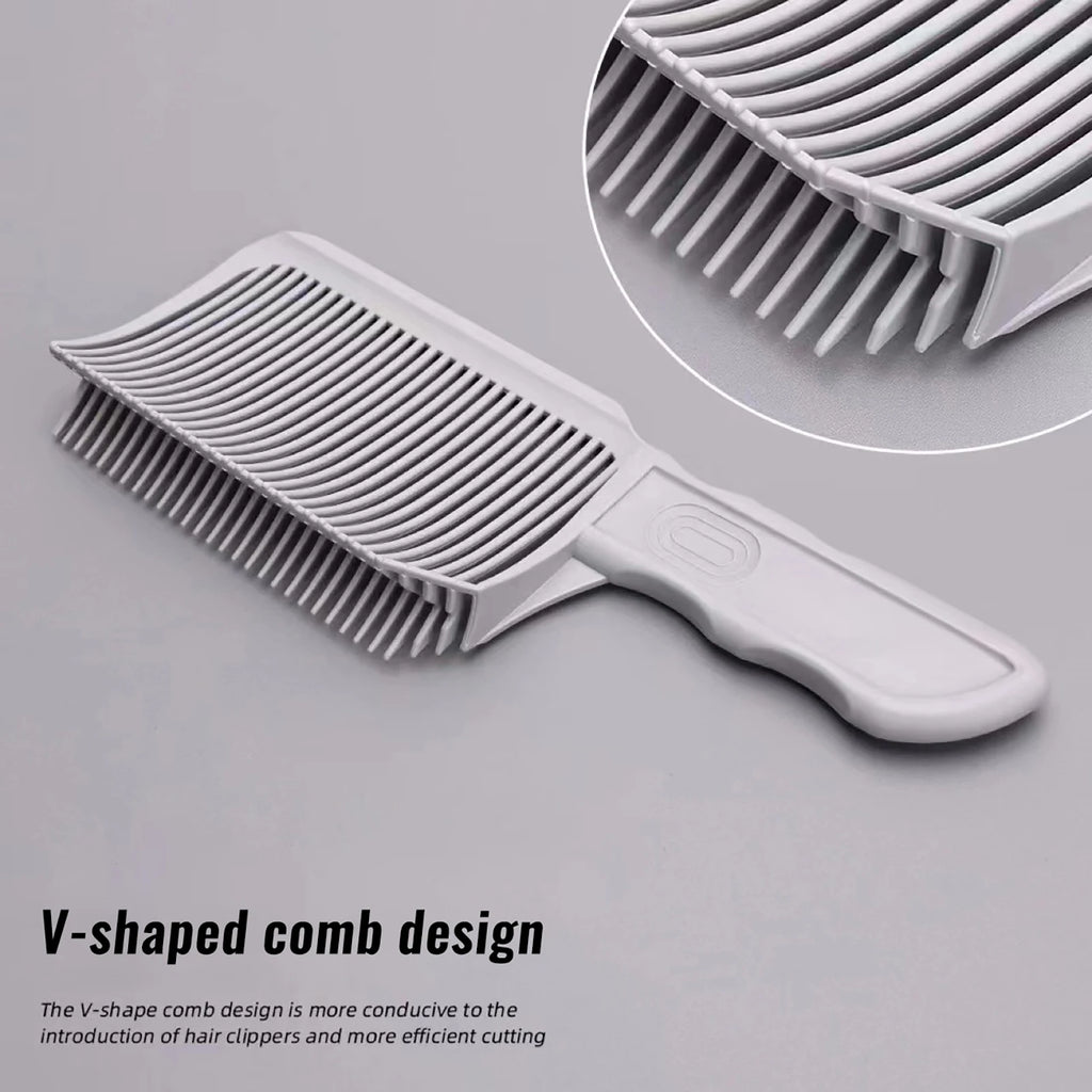 Hair Cutting Combs for Barber Gradient Blending Flat Top Salon haircut Comb brush professional Hair styling  tools barbershop