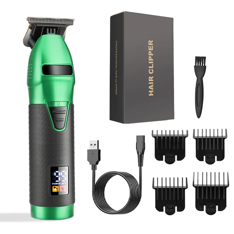 Professional Barber Beard Trimmer Professional Stylist And Barber Scissors USB-C Cordless Hair Trimmer