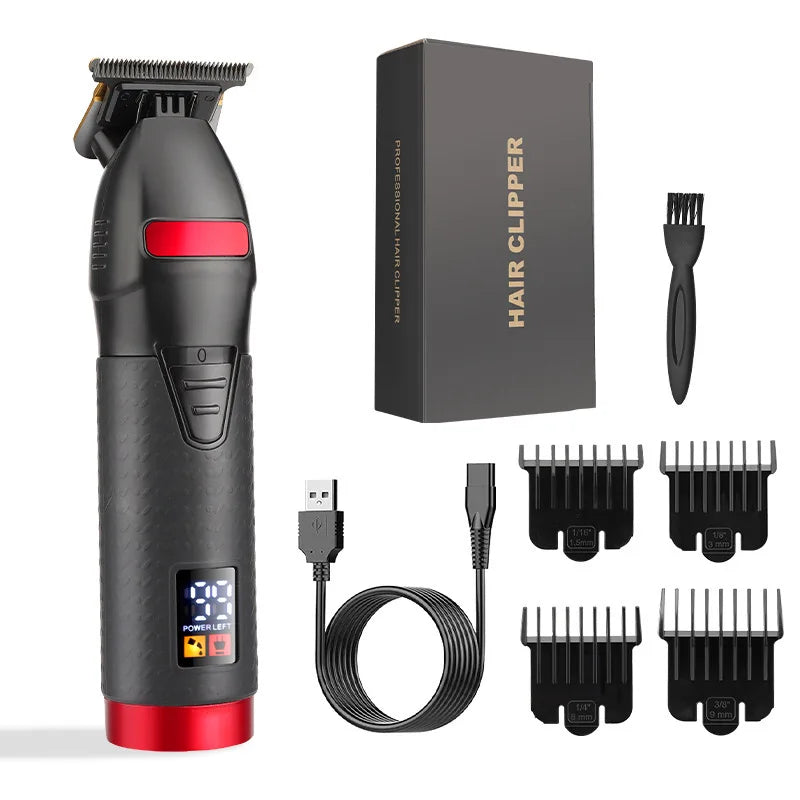 Professional Barber Beard Trimmer Professional Stylist And Barber Scissors USB-C Cordless Hair Trimmer