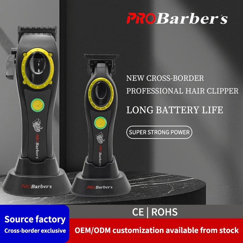 Professional Manufacturer Barber Electric Hair Clippers Set Professional Barber Hair Clippers Cordless Electric hair clipper