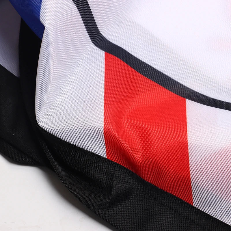 1Pc Barber Shop Flag 60x240cm Polyester Cloth Single-Side Barber Shop Banner Black Sleeve Decorative Flag