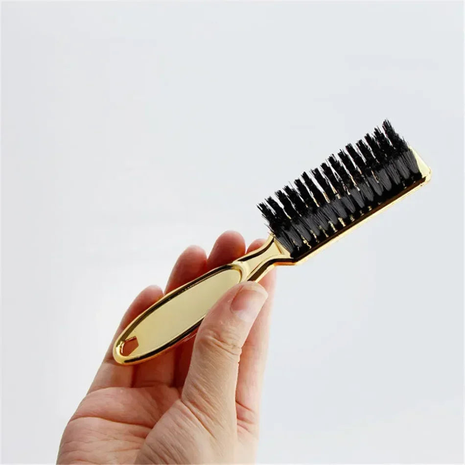 Men Beard Brush Professional barbershop Moustache Cleaning Brush Hairdressing Anti Static Barber Hair Styling Comb Shaving Tools