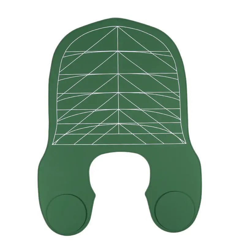 Hair Dyeing Cloak Tools Black Barber Silicone Hairdressing Coloring Collar Salon Waterproof Hair Cutting Cape Pro Barbershop