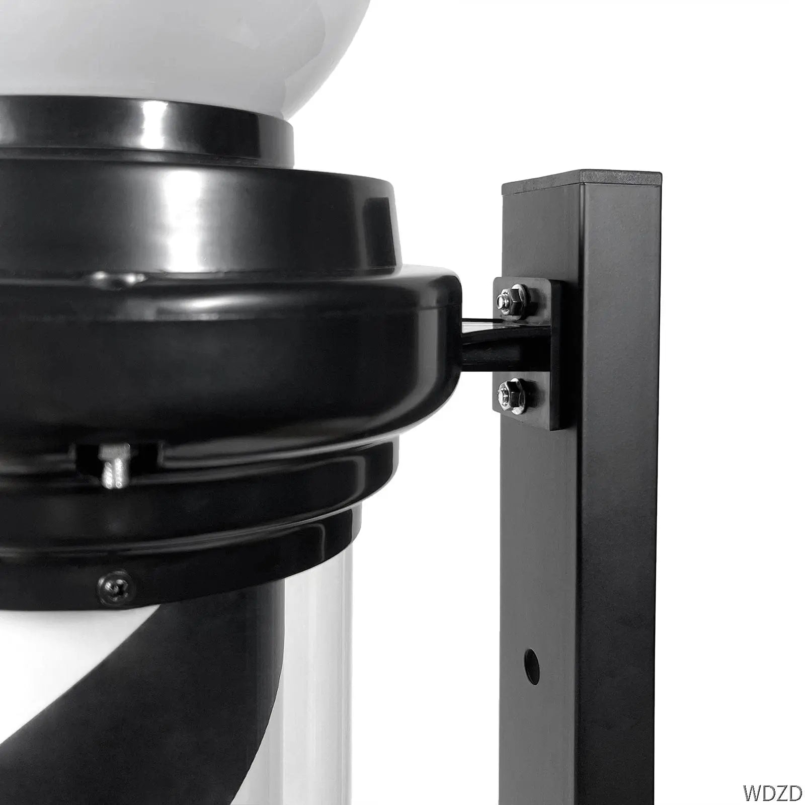 Barber Pole Light Hair Salon Open Sign 27'' Barber Shop Rotating LED Strips IP54 Waterproof Save Energy Wall Mount Lights