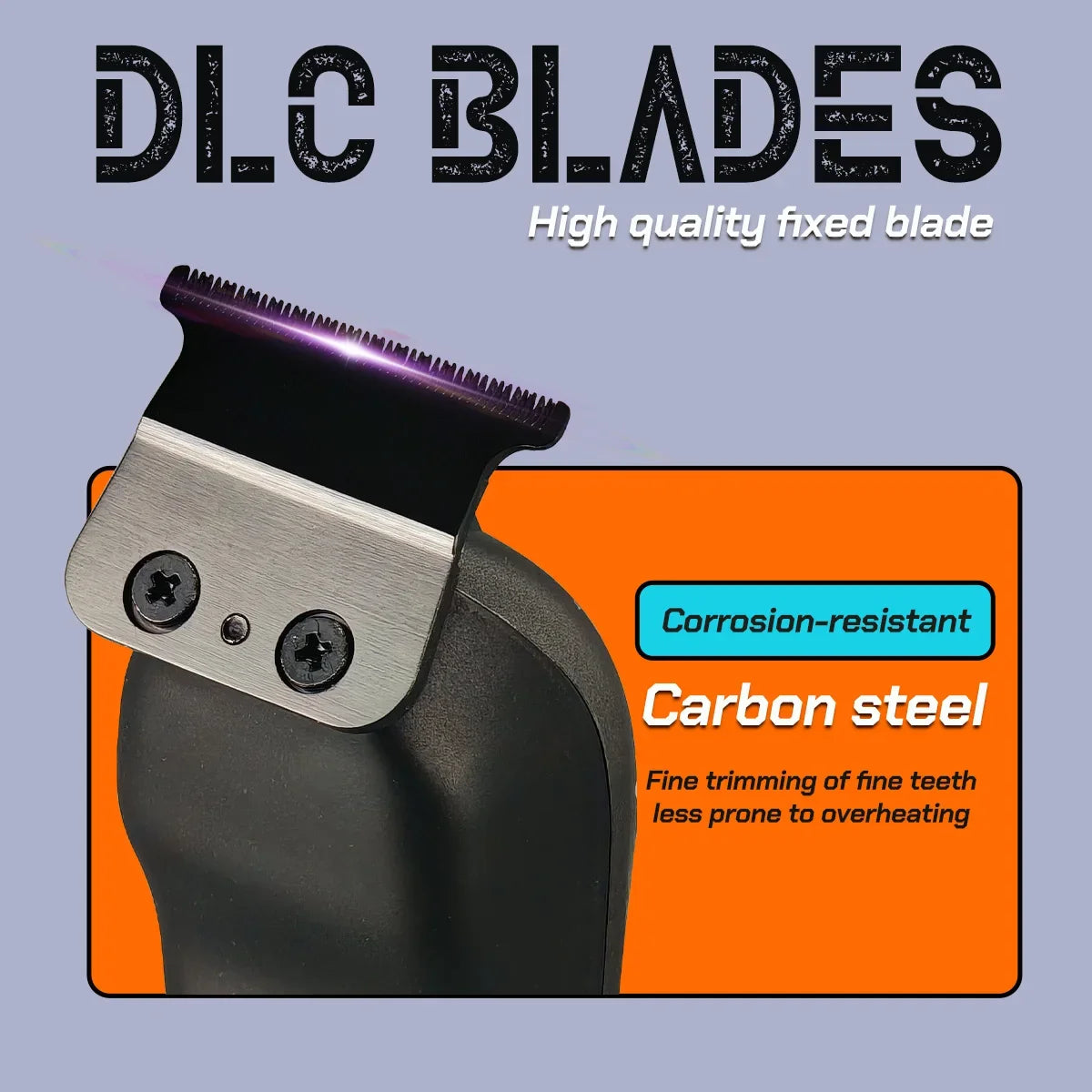 NEW Barbershop Professional 10000RPM 633E 9000RPM 633T Hair Clipper BRDCLIP High-speed DLC Blade Electric Charging Base Trimmer