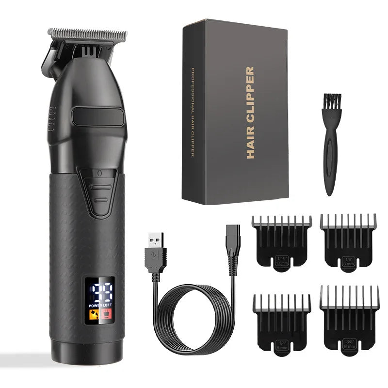 Professional Barber Beard Trimmer Professional Stylist And Barber Scissors USB-C Cordless Hair Trimmer