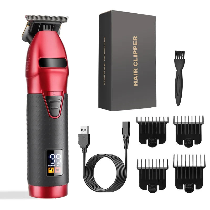 Professional Barber Beard Trimmer Professional Stylist And Barber Scissors USB-C Cordless Hair Trimmer